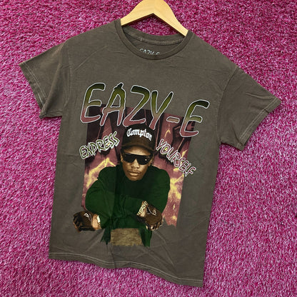 Eazy-E Express Yourself Straight Outta Compton Graphic T-Shirt Small
