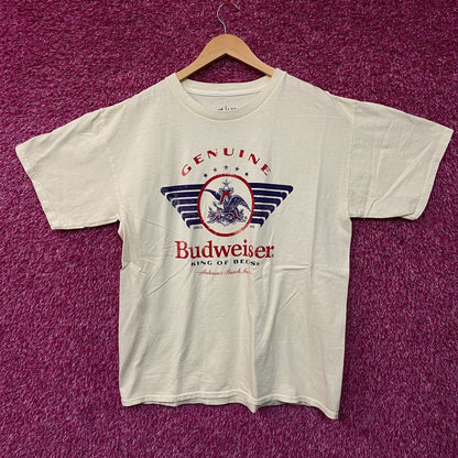 Brew City Budweiser King of Beers Graphic T-Shirt Large