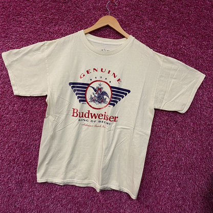 Brew City Budweiser King of Beers Graphic T-Shirt Large