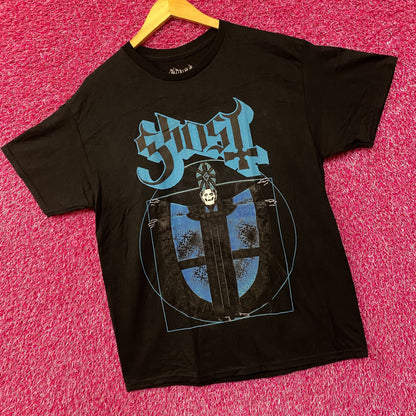 Ghost Papa Emeritus III Vitruvian Man T-Shirt Large