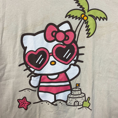 Sanrio Hello Kitty Beach Time Kawaii T-Shirt Large