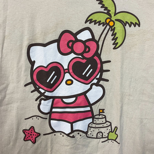 Sanrio Hello Kitty Beach Time Kawaii T-Shirt Large