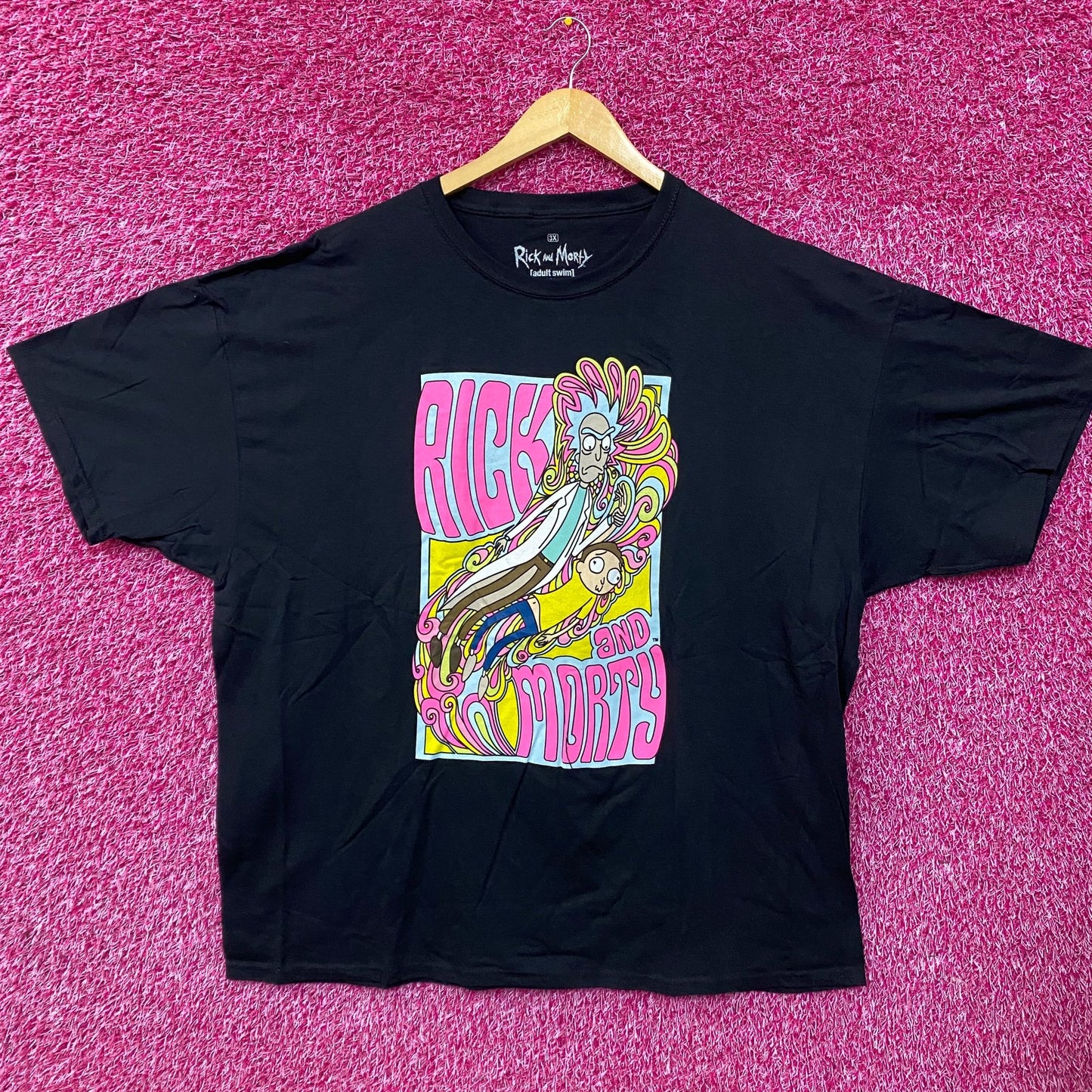 Adult Swim Rick & Morty Trip Acid T-Shirt 3XL