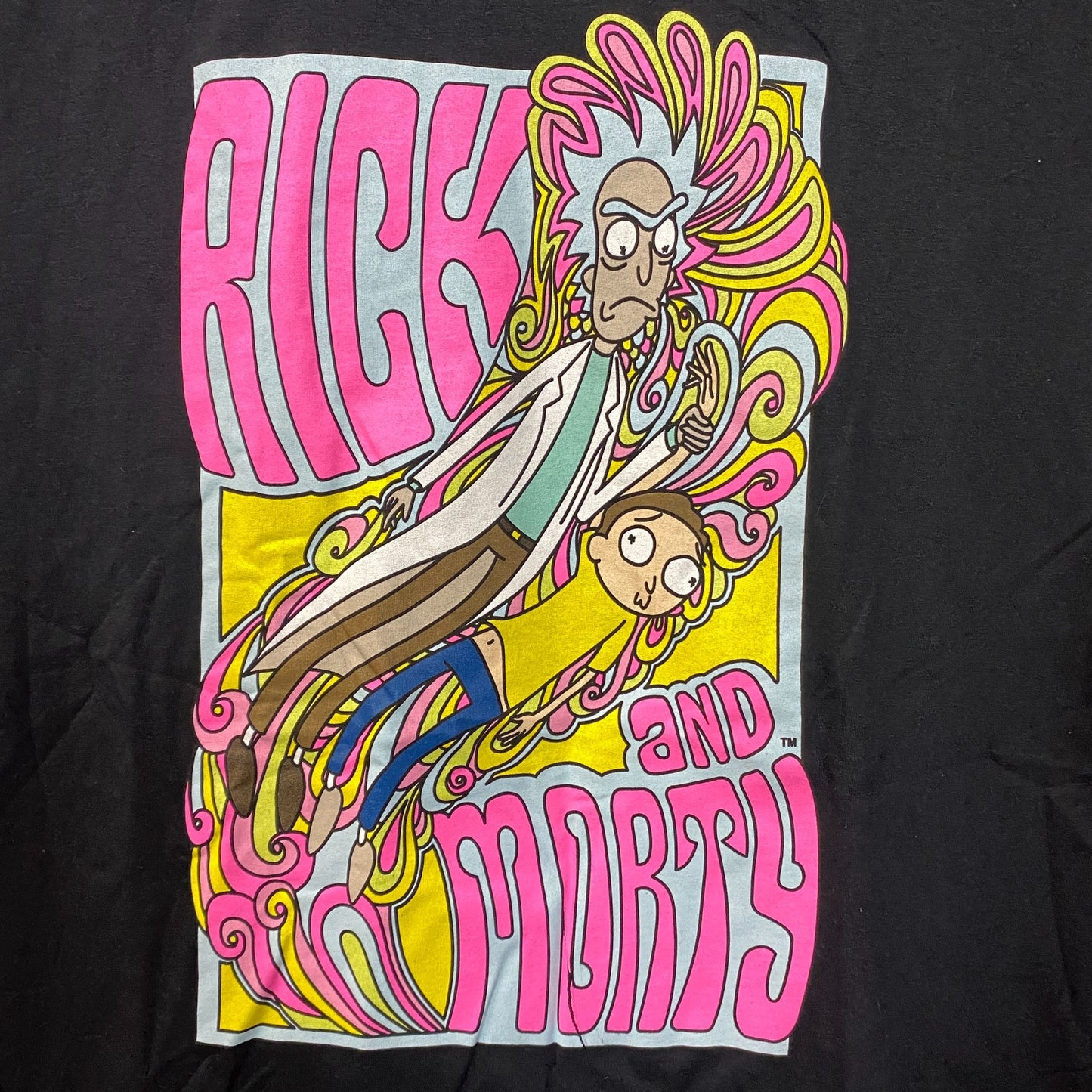 Adult Swim Rick & Morty Trip Acid T-Shirt 3XL