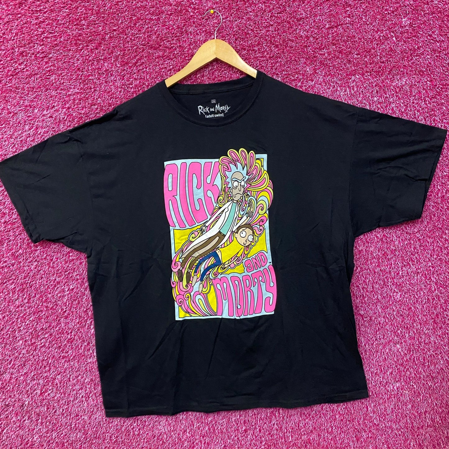 Adult Swim Rick & Morty Trip Acid T-Shirt 3XL