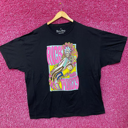 Adult Swim Rick & Morty Trip Acid T-Shirt 3XL